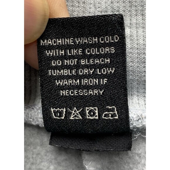 Redfox Mens Fleece Jogger Sweatpants Double Knee Zip Tapered Biker Gray  Size XL - Picture 10 of 11